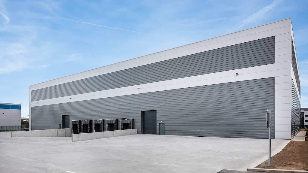 Unit 629, Northwest Logistics Park, is a 50,000sq ft facility, which includes 4,047sq ft of offices. Photograph: Peter Moloney/PM Photography