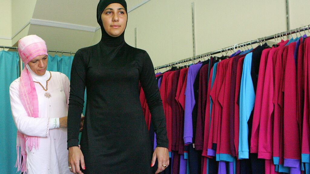 The local branch of the Human Rights League warned that the Cannes burkini ban could further alienate French Muslims. Photograph: Anoek De Groot/AFP/Getty Images