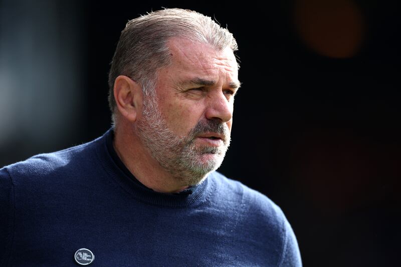 Tottenham Hotspur manager Ange Postecoglou likes to let bygones be bygones. Photograph: Bradley Collyer/PA Wire