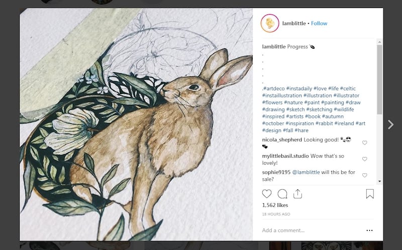 Instagram: one of Jane Carkill's posts