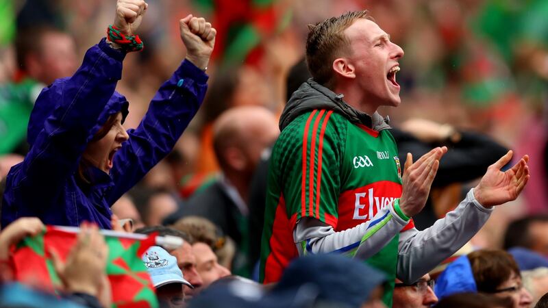 The All-Ireland final against Dublin in 2016: “You get to the point where you just don’t really have a choice. It throws you in the air, it puts your heart through the ringer” Photograph: James Crombie/Inpho