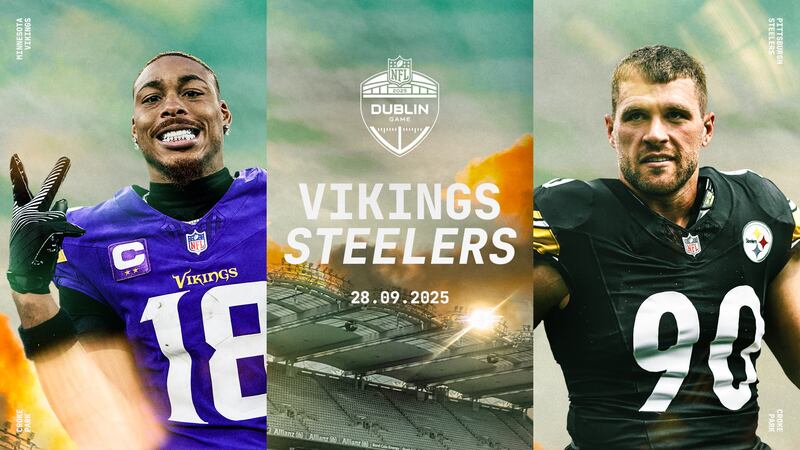 Tickets for the game between the Pittsburgh Steelers and Minnesota Vikings will go on sale in the summer.