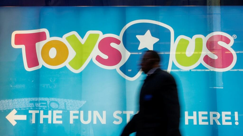 Toys ‘R’ Us said on Thursday it is seeking approval to liquidate inventory in its US stores, which debtors anticipate will close by the end of this year. Photograph: Eduardo Munoz/Reuters