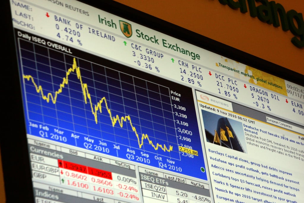 CRH is one of 21 companies to depart the Irish Stock Exchange over the last five years; over the same period, just five have joined. Photograph: Cyril Byrne