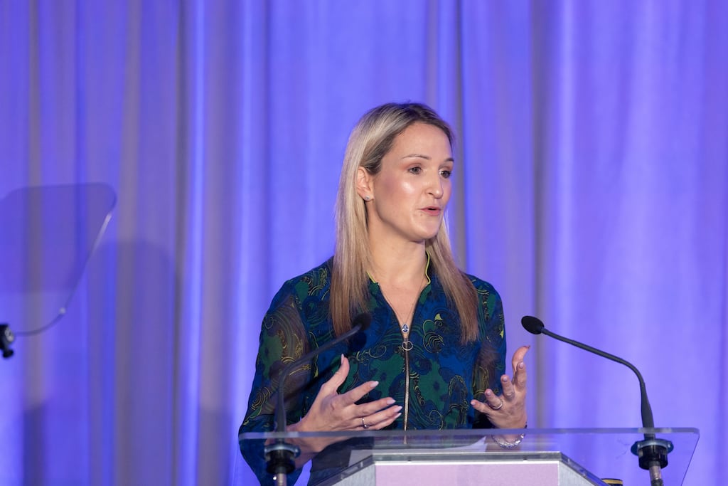 Minister Helen McEntee said she plans to revise the Education (Welfare) Act, 2000, to strengthen statutory supports for young children. Photograph: Sam Boal/Collin Photos