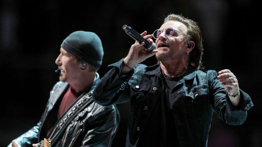 Bono and The Edge are individual investors in Dropbox.