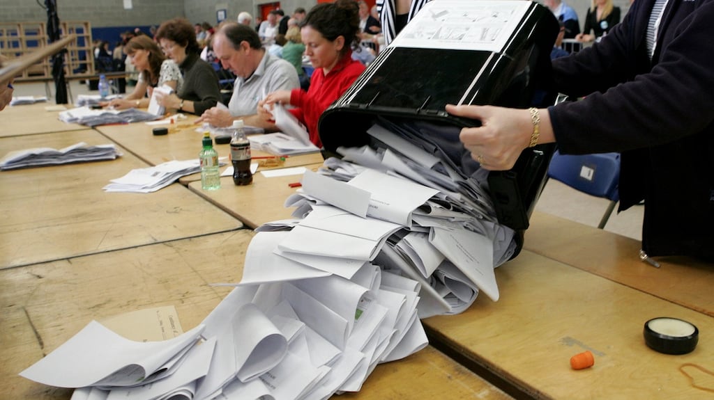 Issues raised as the Oireachtas Committee on Local Government conducts pre-legislative scrutiny of the planned Electoral Reform Bill. File photograph: Cyril Byrne