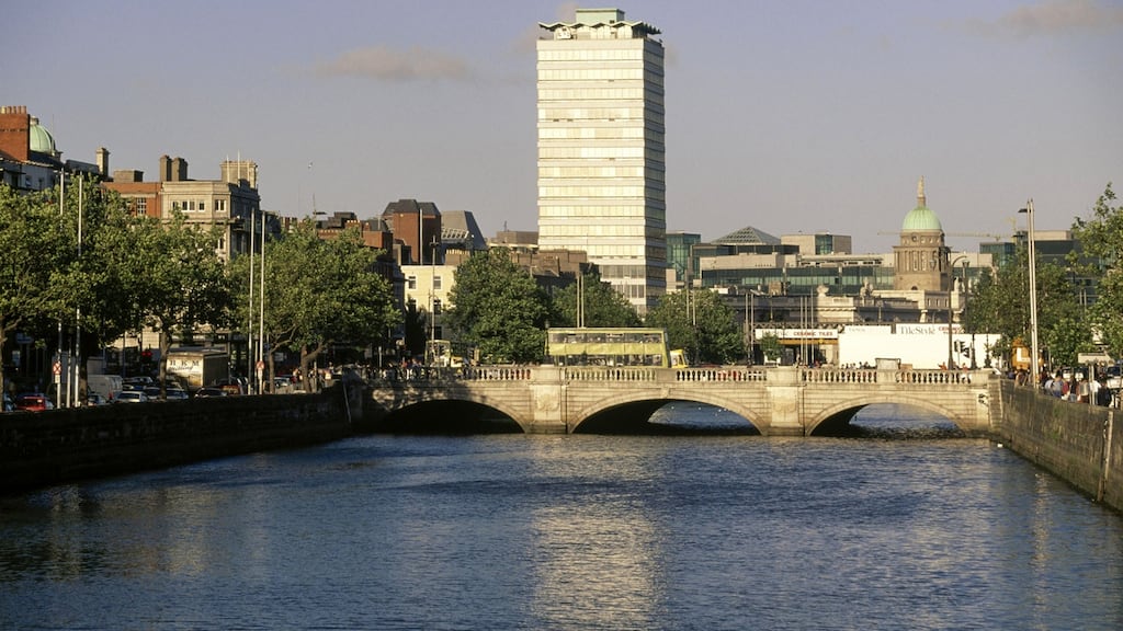 Liberty Hall, until recently Dublin’s tallest building. Photograph: Getty Images