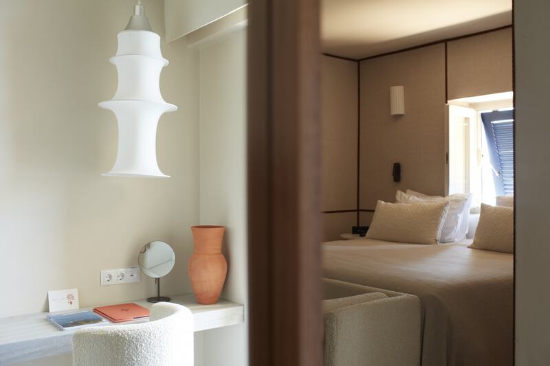 Mykonos Theoxenia is a boutique hotel in the island's main town