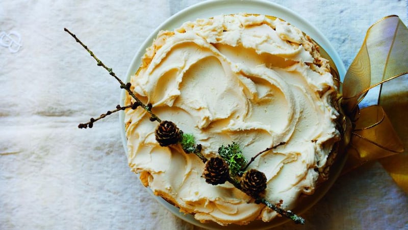 Nigel Slater’s Christmas cake, with its parchment coloured icing “that nobody will eat”