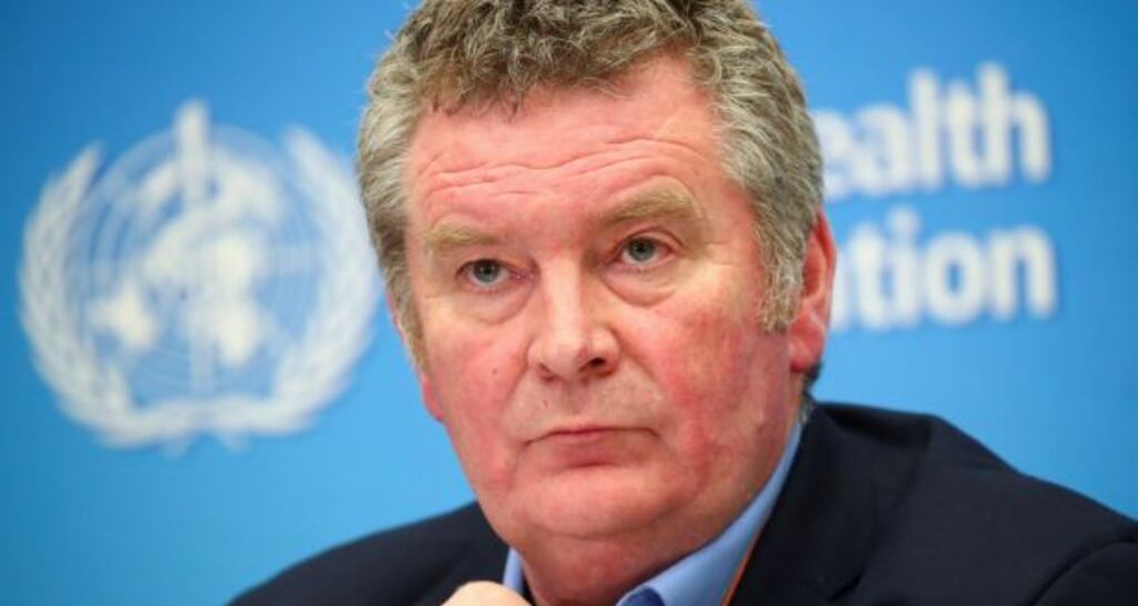 WHO’s Dr Mike Ryan: ‘It is time for countries to make a choice.’ File photograph
