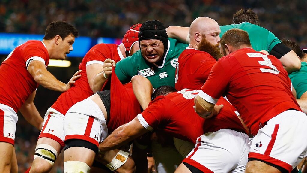 Mike Ross is vital to Ireland’s World Cup hopes despite his international career blooming late. Photograph: Getty