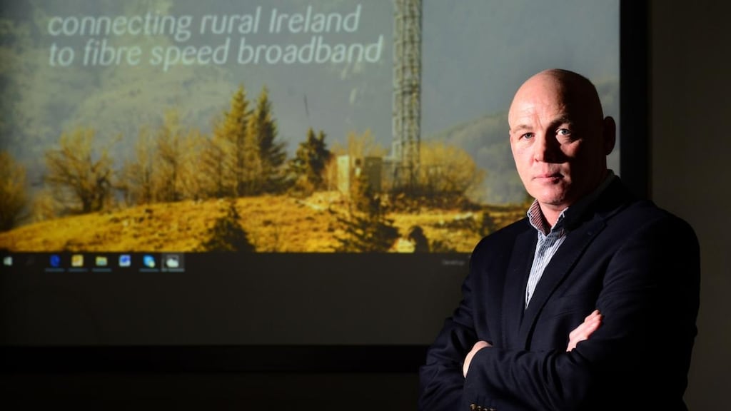 Imagine Communications Group chief executive Seán Bolger will flag seven “existential threats” to the National Broadband Plan. Photograph: Dara Mac Dónaill
