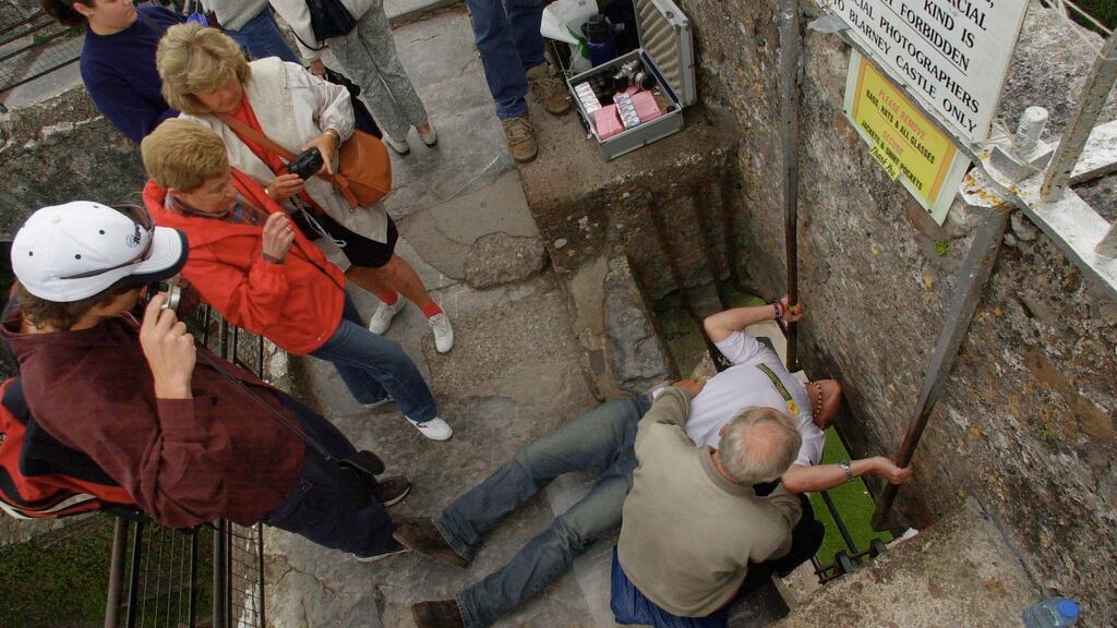 “The tradition of kissing the Blarney Stone might need a slight rebrand for the post-coronavirus era, although I’m sure locals will think of something.” Photograph: Bryan O’Brien