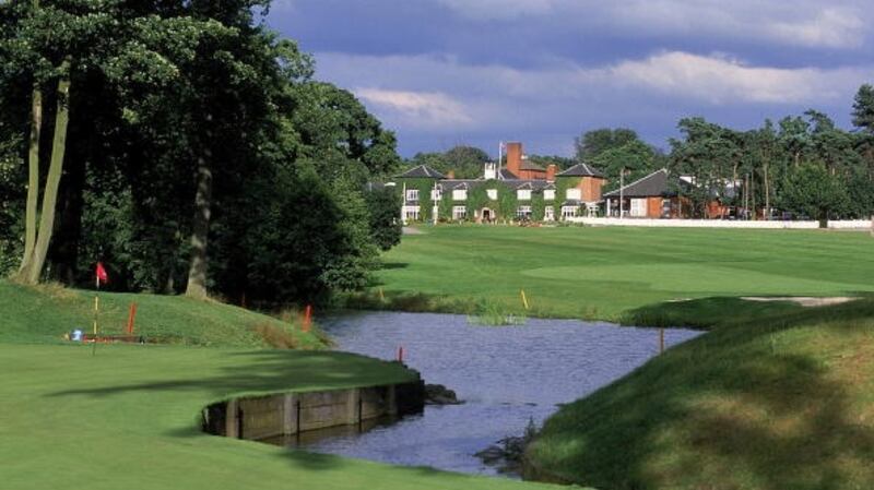 The Brabazon Course at the Belfry, the venue for the 1993 Ryder Cup, in Sutton Coldfield, England. File photograph: Getty Images