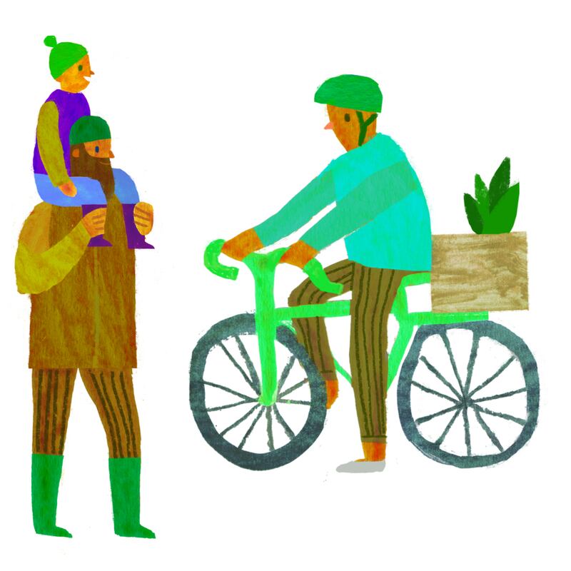 Earth Day 2023 feature for Magazine. Illustration by Anne O'Hara