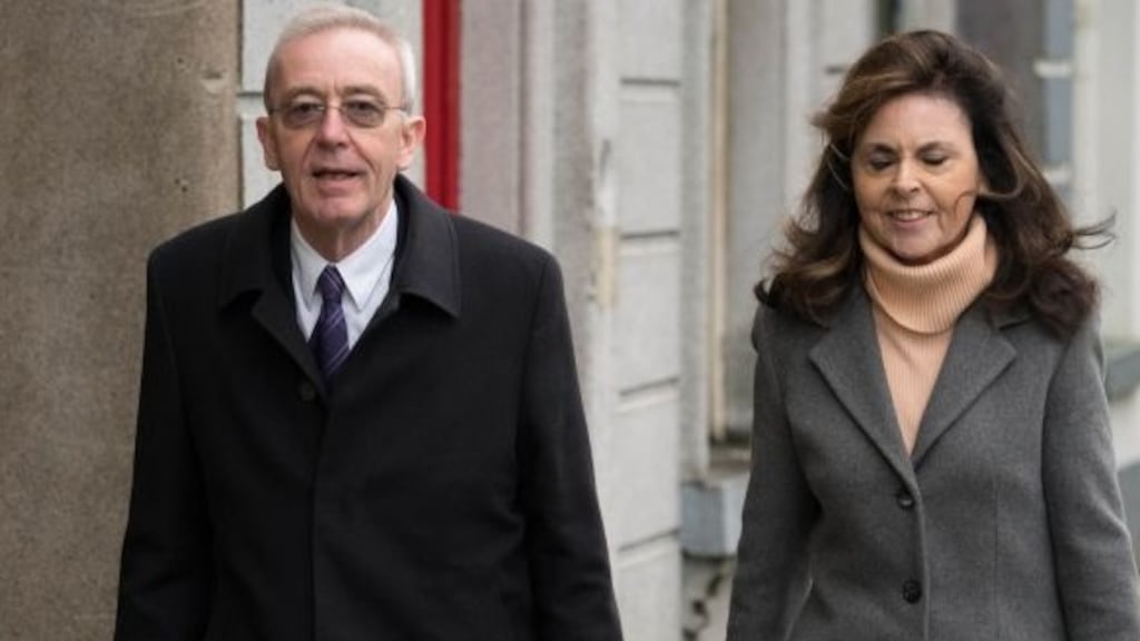 Ian and Enda Quinn arriving at Castlebar Court in 2017. File photograph: Keith Heneghan