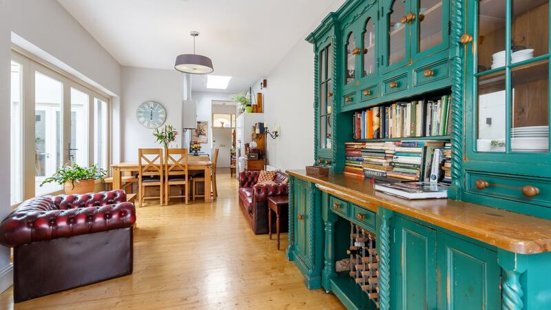 43 St Alban’s Road: open-plan living area