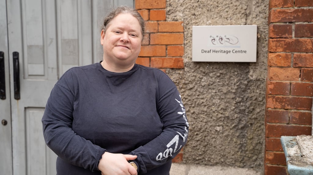Alvean Jones, honorary secretary of the Deaf Heritage Centre Committee: ‘While people realise the importance of preserving history and heritage, it is all too common to forget about marginalised groups, for instance, deaf people.’ Photograph: Conor Mulhern