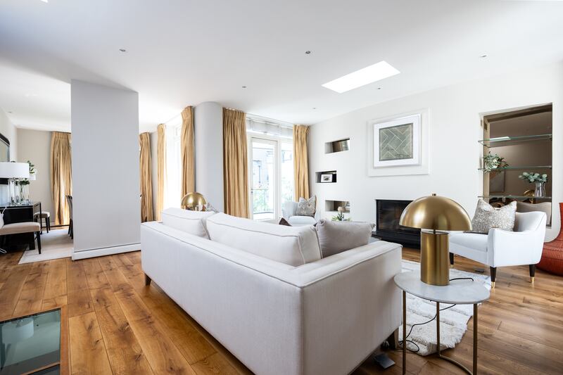 Living and dining area