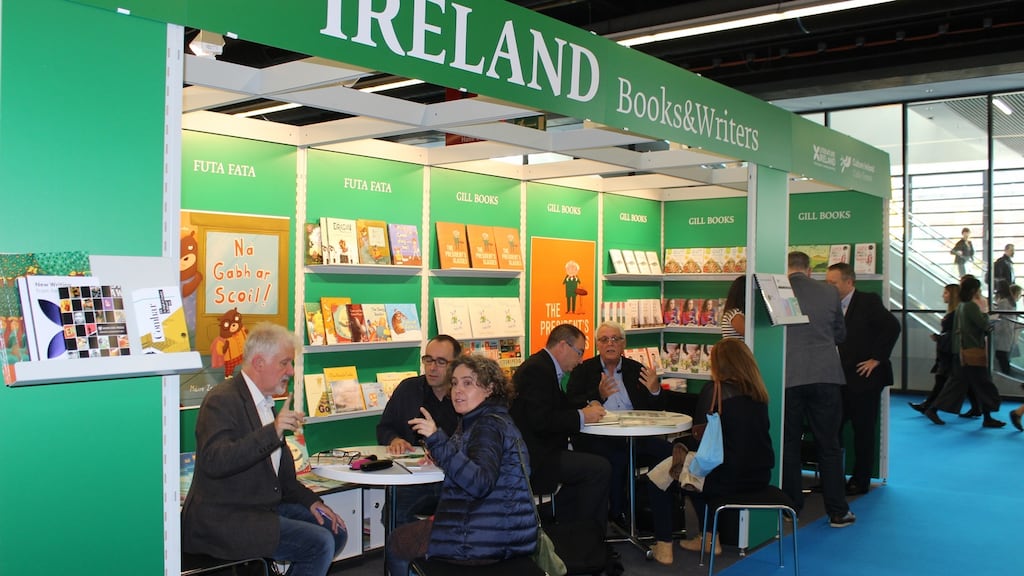 The Irish stand at Frankfurt Book Fair