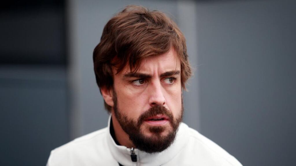 Fernanado Alonso will miss the start of the F1 season. Photograph: PA