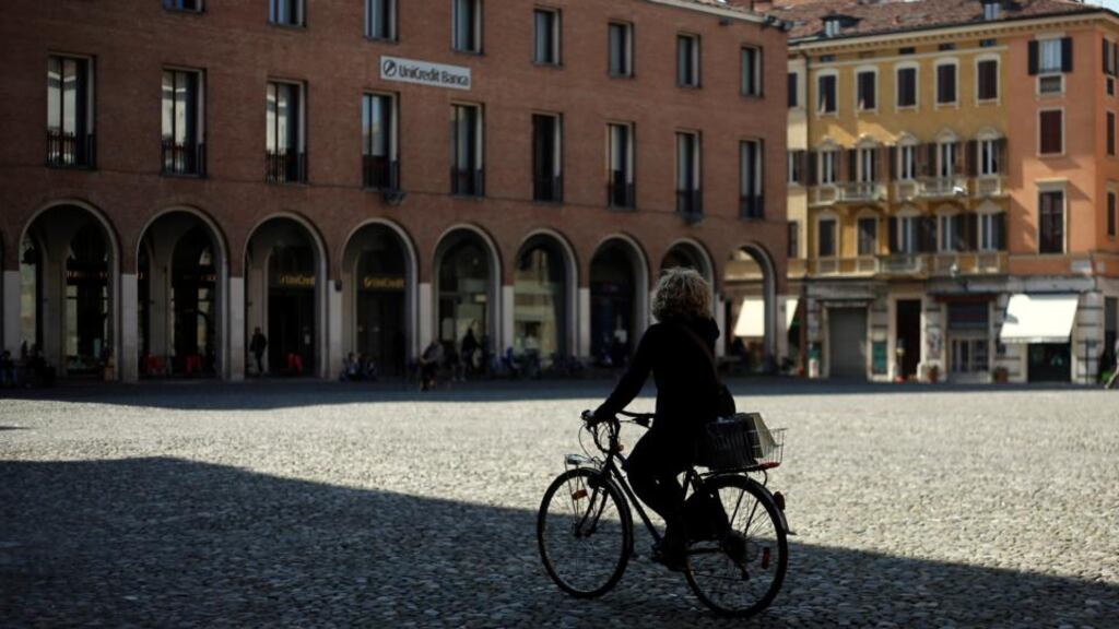 Italy’s biggest bank by assets said full-year provisions against losses from loans totalled €13.7bn in 2013. Photograph: Alessia Pierdomenico/Bloomberg