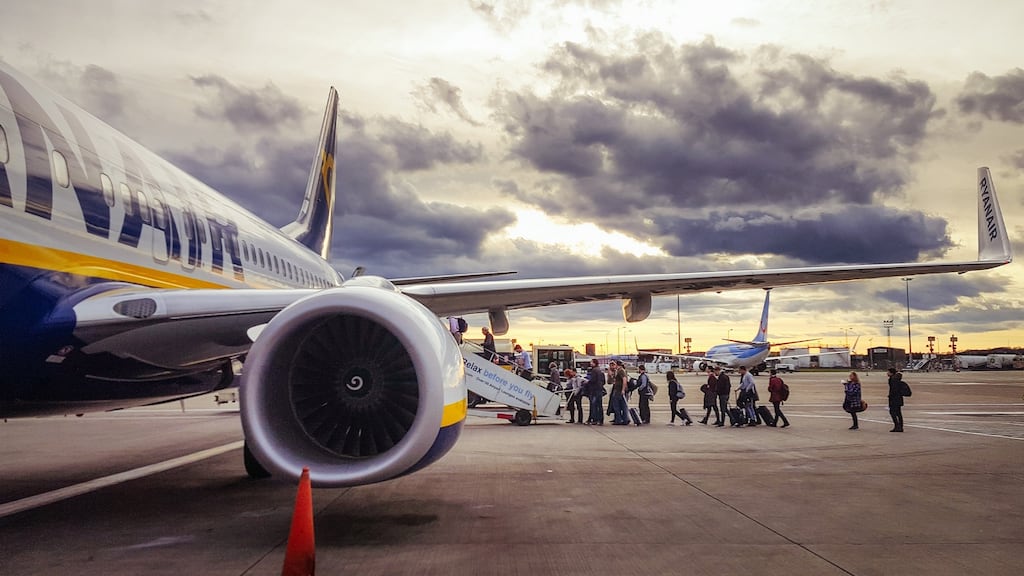 Ryanair's announcement comes amid concern about the impact of aviation emissions