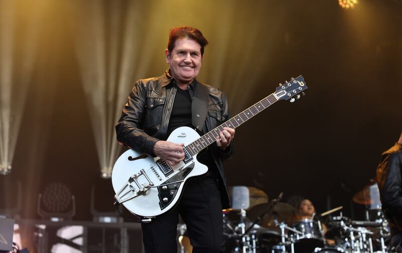 Simple Minds: Charlie Burchill. Photograph: Dara Mac Dónaill