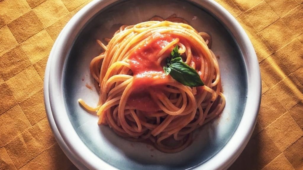 Manuella Spinelli’s fresh tomato pasta