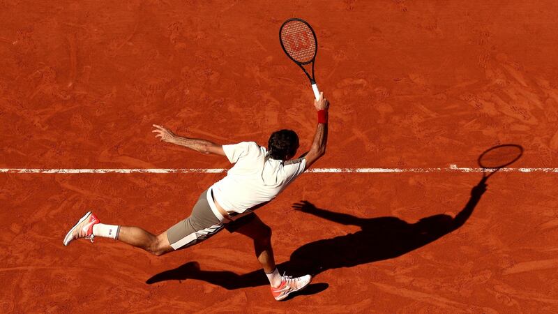Roger Federer beat Casper Ruud in straight sets in Paris. Photograph: Adam Pretty/Getty