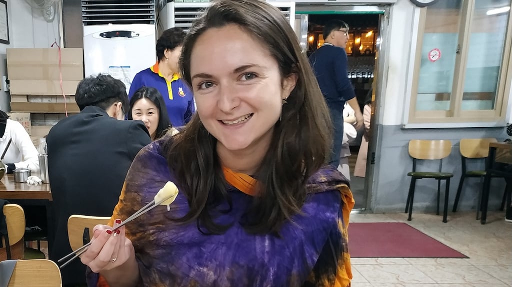 Ciara Hogan  is one of the Irish citizens who flew back from Peru on Monday.