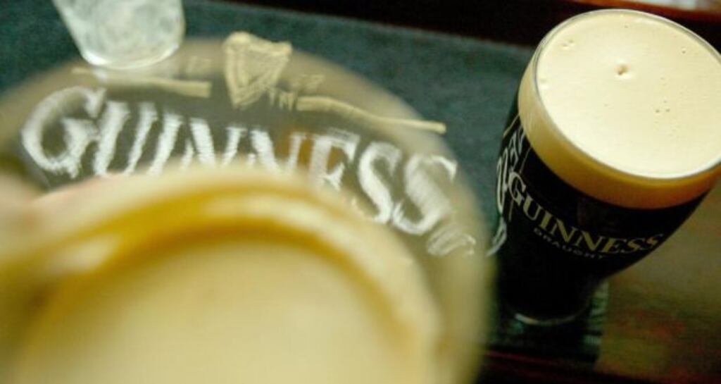 Net sales of Guinness declined by 6 per cent in Ireland due to the warm summer