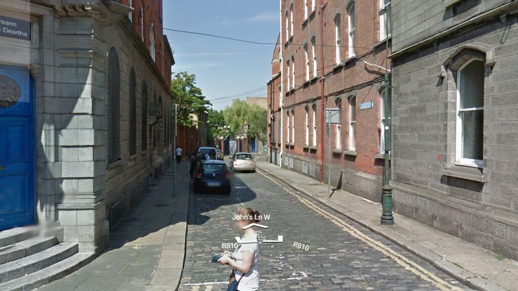 A group of homeless people have occupied a hostel on John’s Lane (above) in Dublin that is due to close on Monday night. File photograph: Google Street View