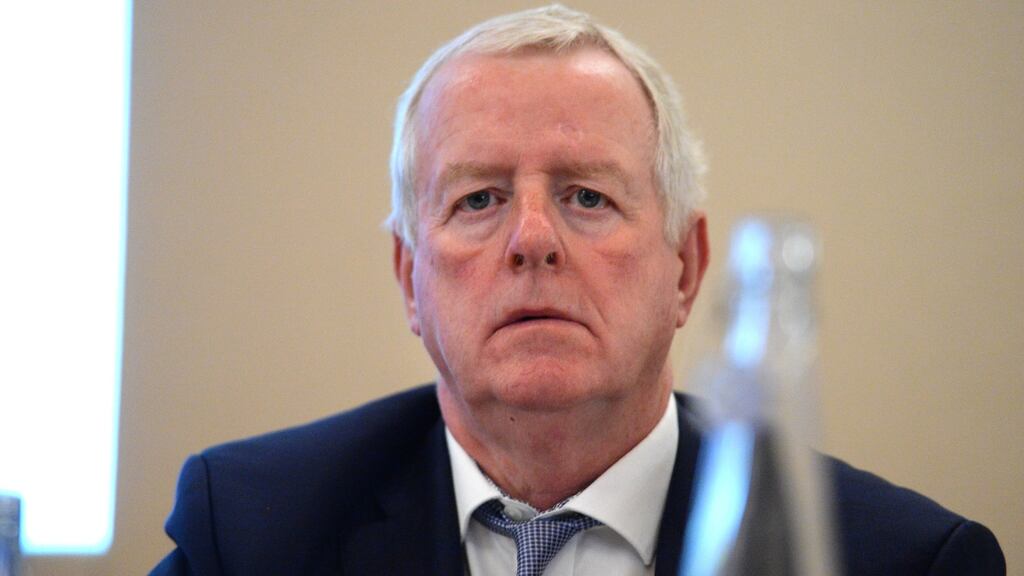 John Moloney at a Greencore meeting last year. Photograph: Dara Mac Dónaill/The Irish Times