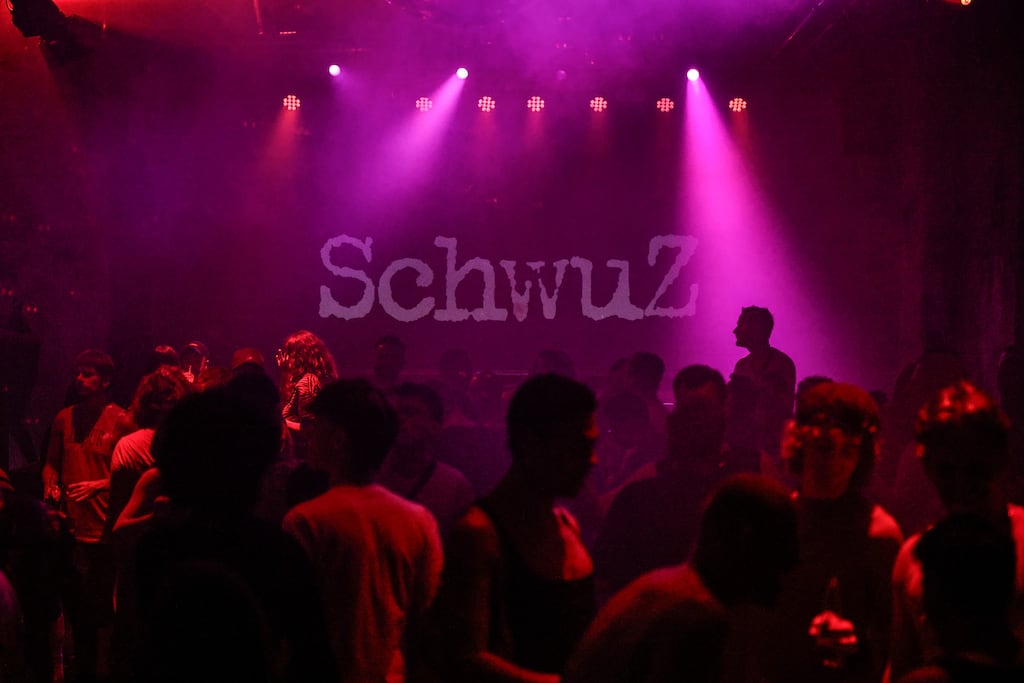 People party at the 'Last Cheers, Queers' closing event at the SchwuZ club on November 1st in Berlin. Photograph: Omer Messinger/Getty Images