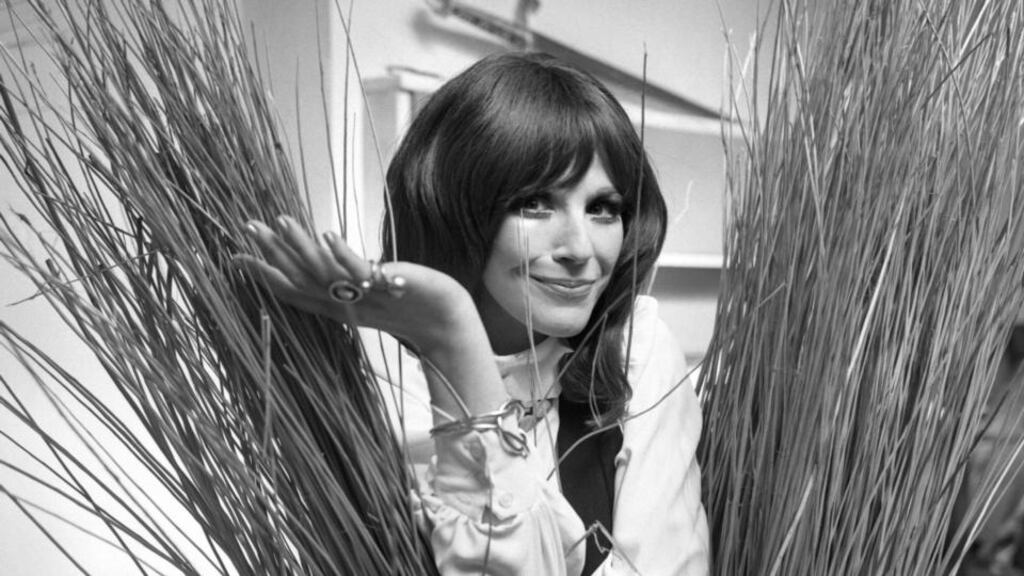 Fenella Fielding in 1971: You never felt that she had skimped on mascara, eyeshadow or lipstick, or that her hair was necessarily all her own in its chaotic and often strangely unkempt manifestation. Photograph: PA Wire