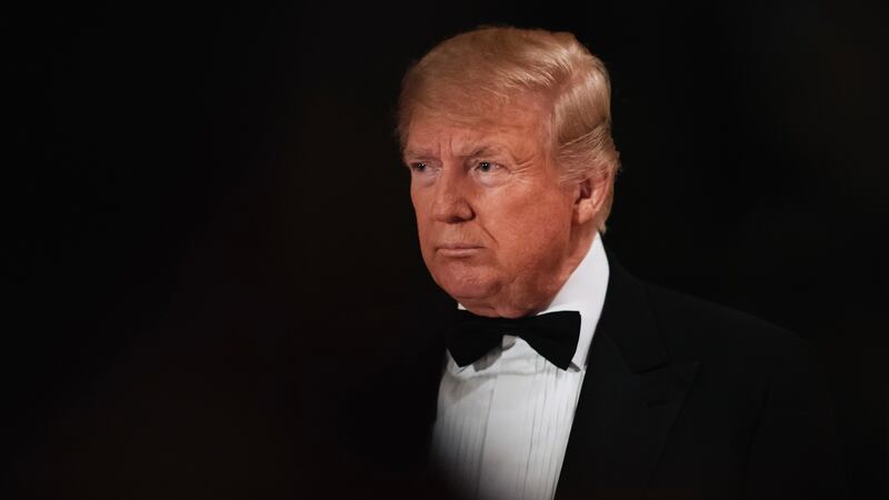 US president Donald Trump: can change the market with a tweet. Photograph: Eric Thayer/The New York Times