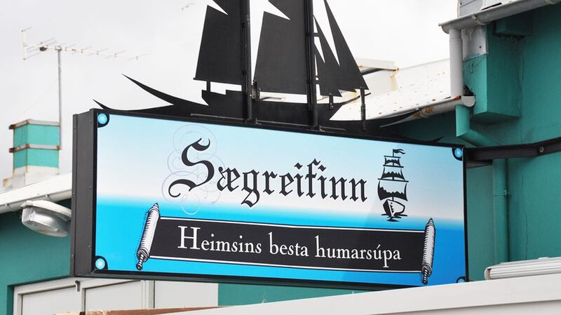 Reykjavik’s The Sea Baron: great lobster soup and bread.