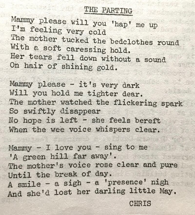 The Parting, by Chris, aka Stena Murray