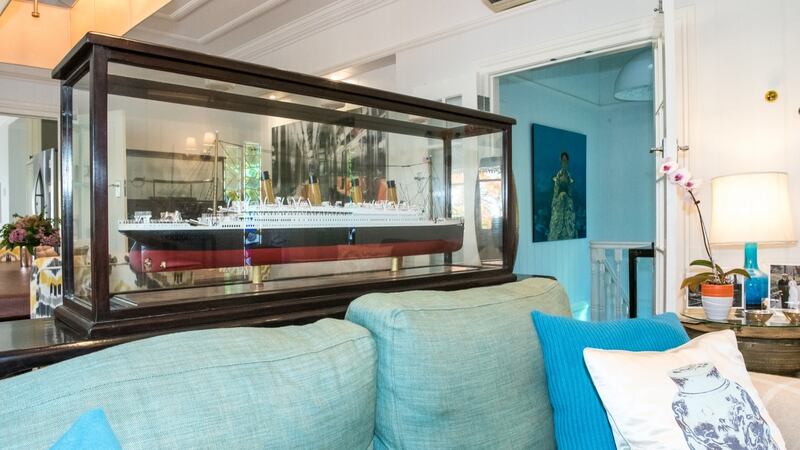 A model of the Titanic