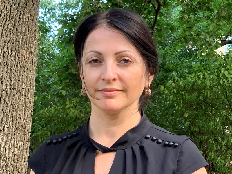 Alla Stoyanova, director of agricultural policy for the Odesa region. Photograph: Lara Marlowe