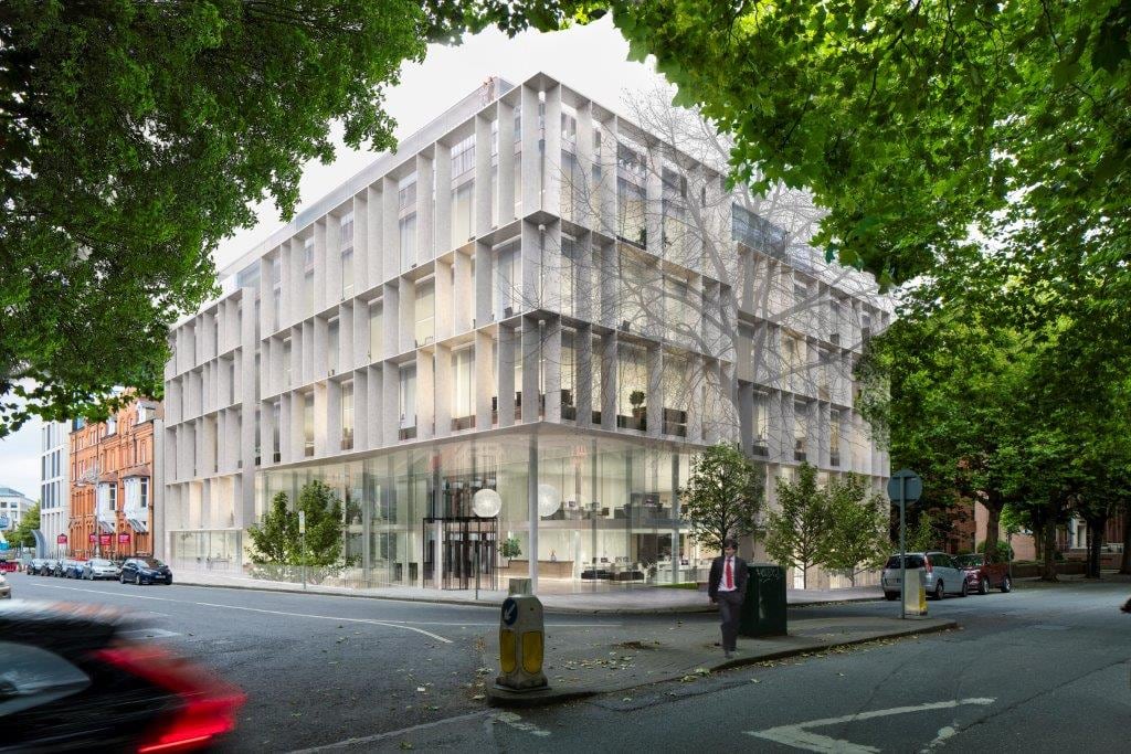 Notable buildings with available grey space include Cadenza on Earlsfort Terrace.