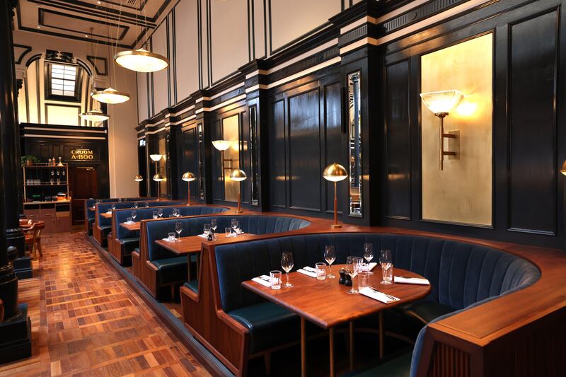 Hawksmoor has undoubtedly given Dublin a destination diningroom. Photograph: Dara Mac Dónaill
