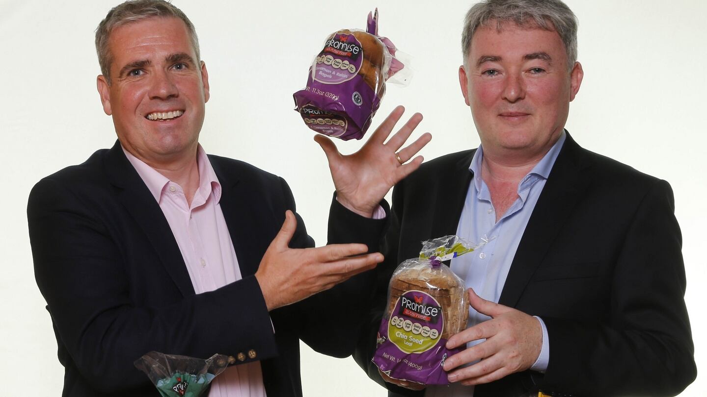 Ciaran Lally, vice president and Ted Gallagher, managing director, Gallagher’s Bakery