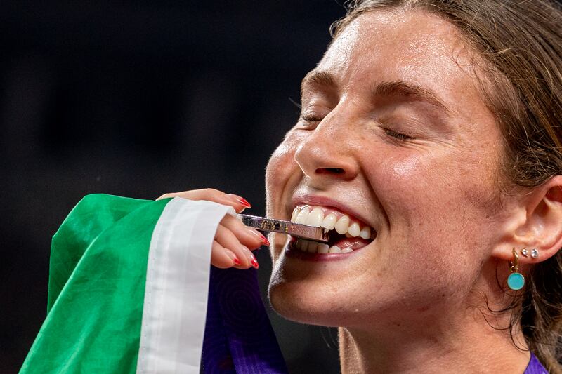 Kate O'Connor: 'Words can’t describe how I feel.' Photograph: INPHO/ Morgan Treacy