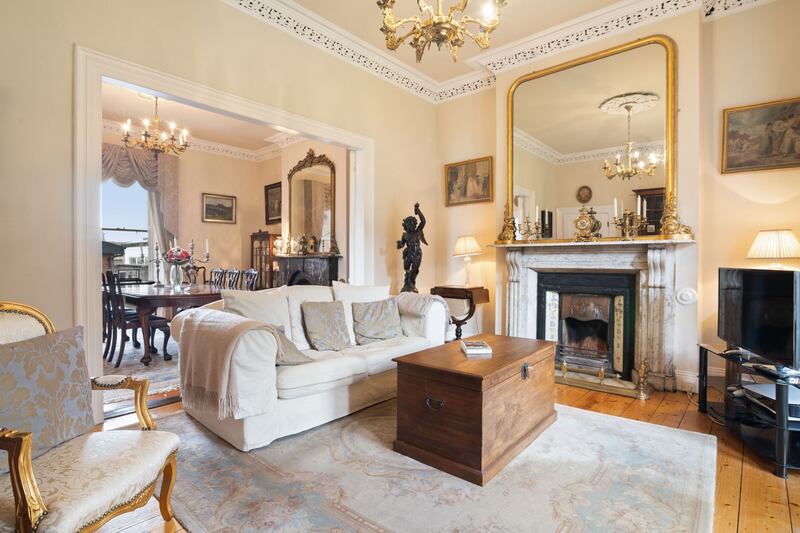 The front reception room