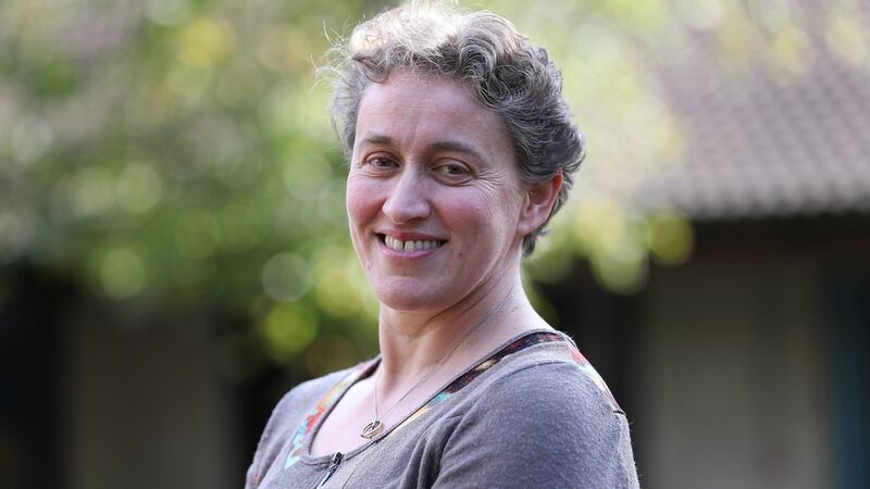 Diane Birnie, principal of Lucan Community College, Esker Drive, Lucan, Co Dublin. Photograph: Nick Bradshaw for The Irish Times