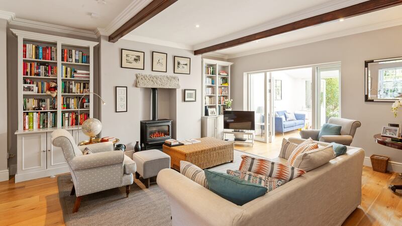 Living room at garden level