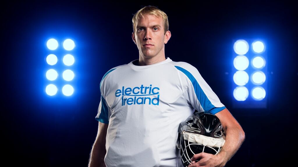 Ireland captain David Harte: Photograph: Ramsey Cardy/Sportsfile